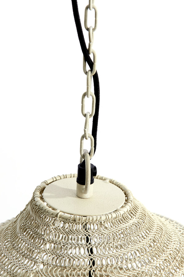 Hanglamp Nakisha - Grijs - Ã˜48cm