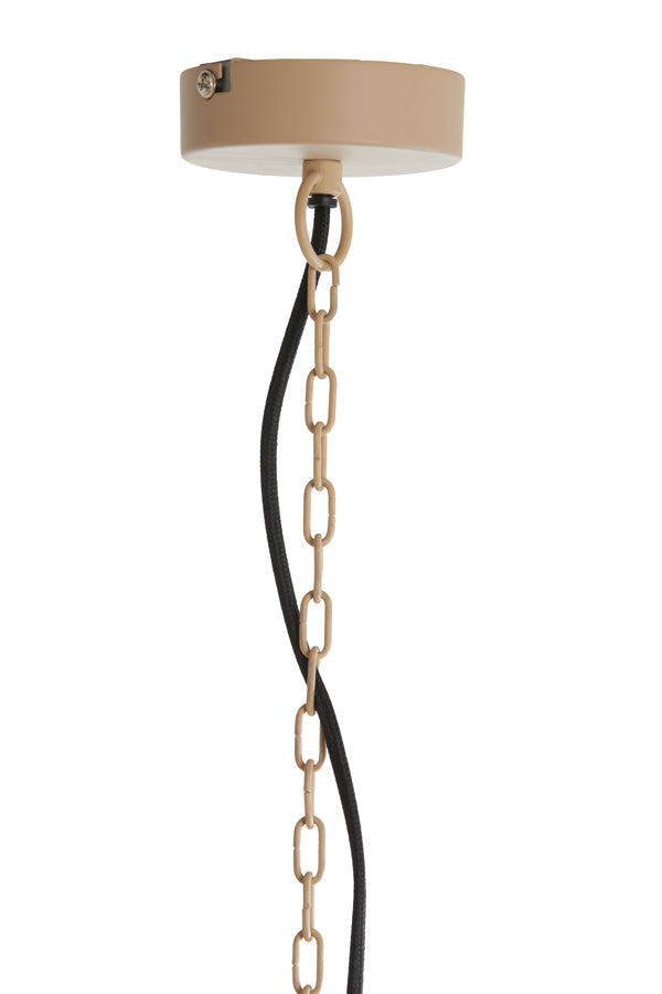 Hanglamp Nakisha - Bruin - Ø31cm