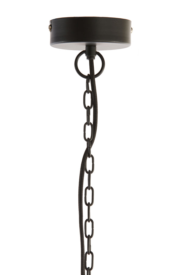 Hanglamp Nakisha – Zwart – Ø40cm