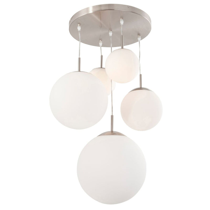 Plafondlamp Bollique 7376ST Staal