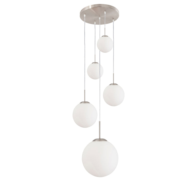 Plafondlamp Bollique 7376ST Staal