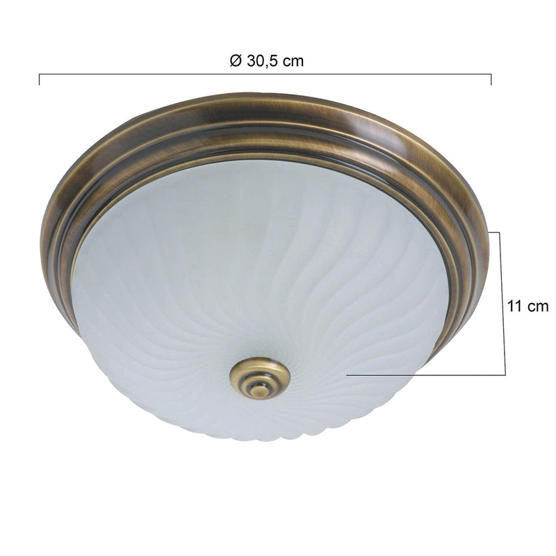 Plafondlamp Ceiling & Wall 2779BR Brons