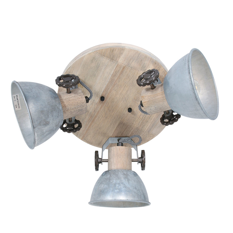 Plafondlamp Gearwood 3063NI Nikkel