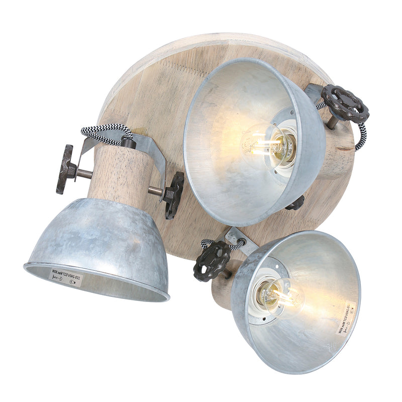 Plafondlamp Gearwood 3063NI Nikkel