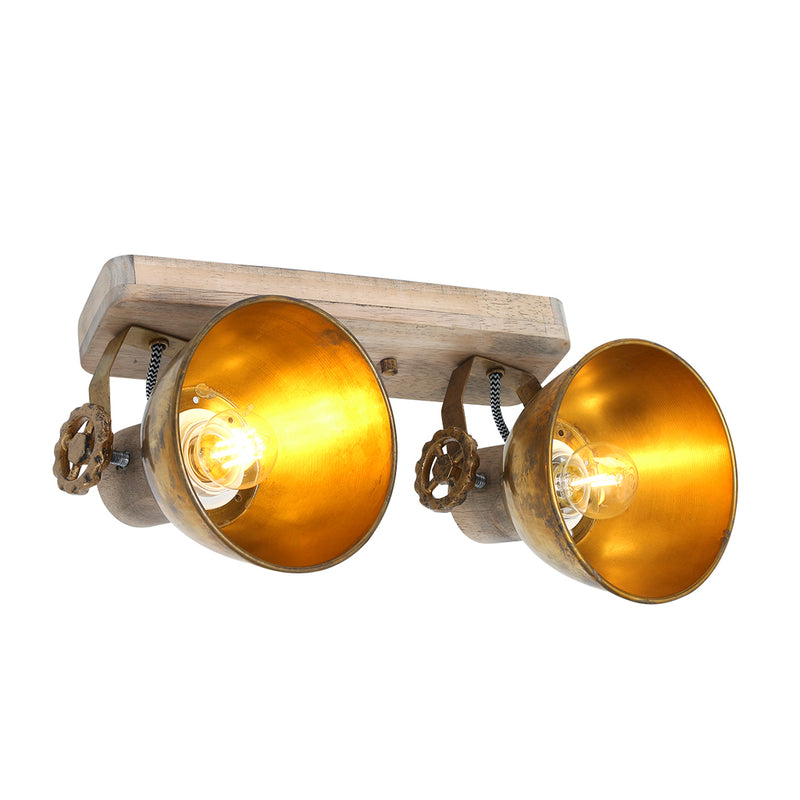 Plafondlamp Gearwood 7969BR Brons