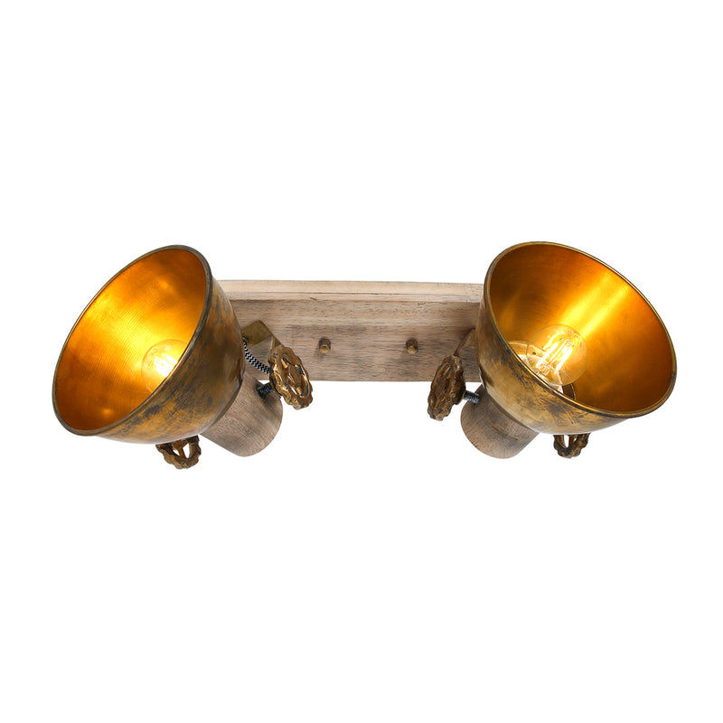 Plafondlamp Gearwood 7969BR Brons