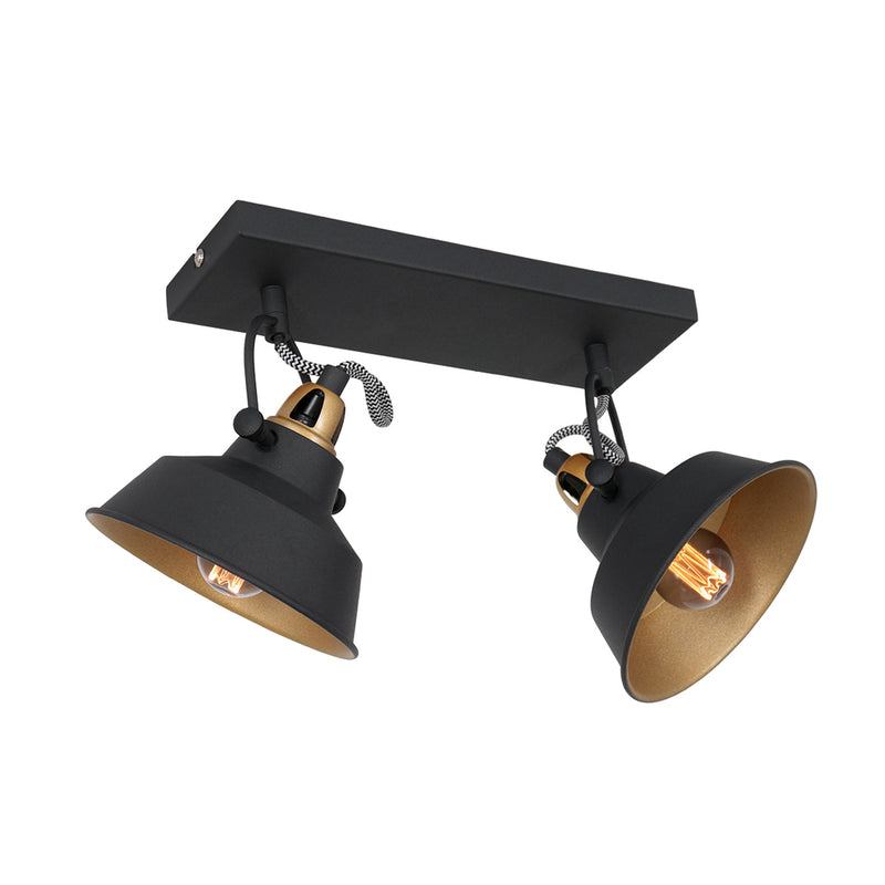 Plafondlamp Nové 3327ZW Zwart