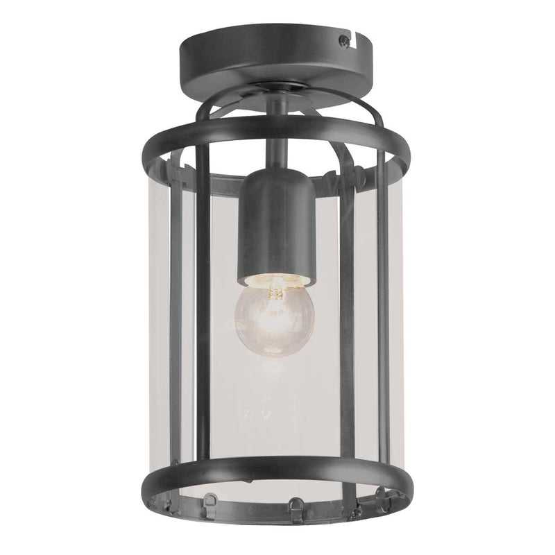 Plafondlamp Pimpernel 5973ZW Zwart Ø16 E27 fitting