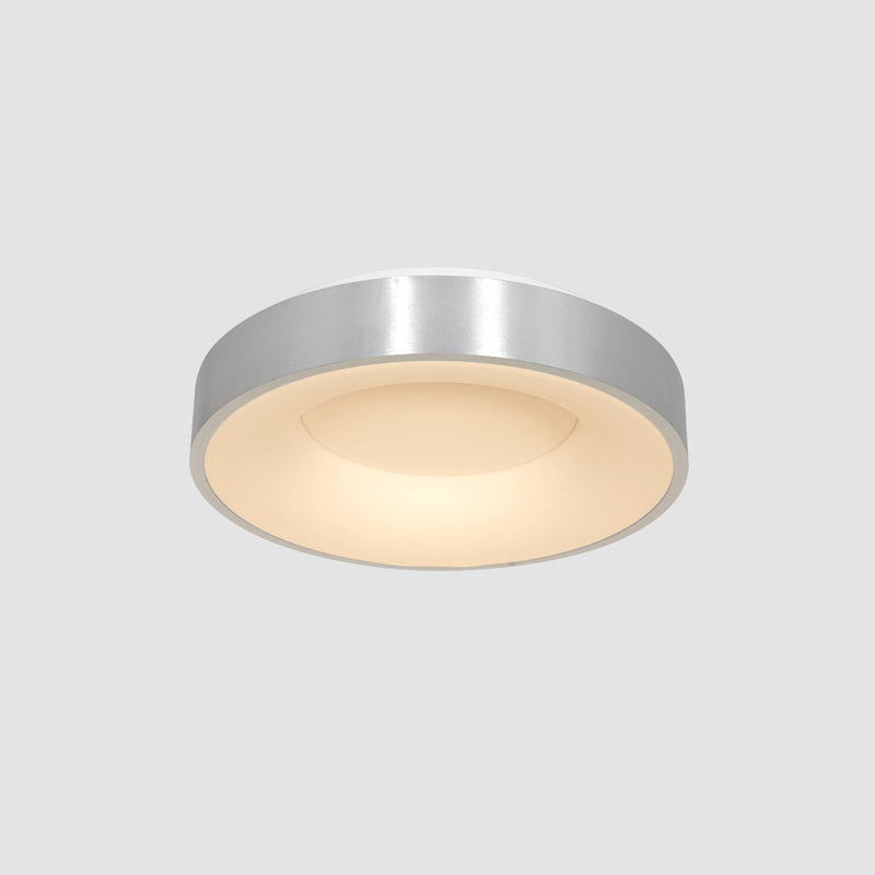 Plafondlamp Ringlede 2562ZI Zilver Ø38cm