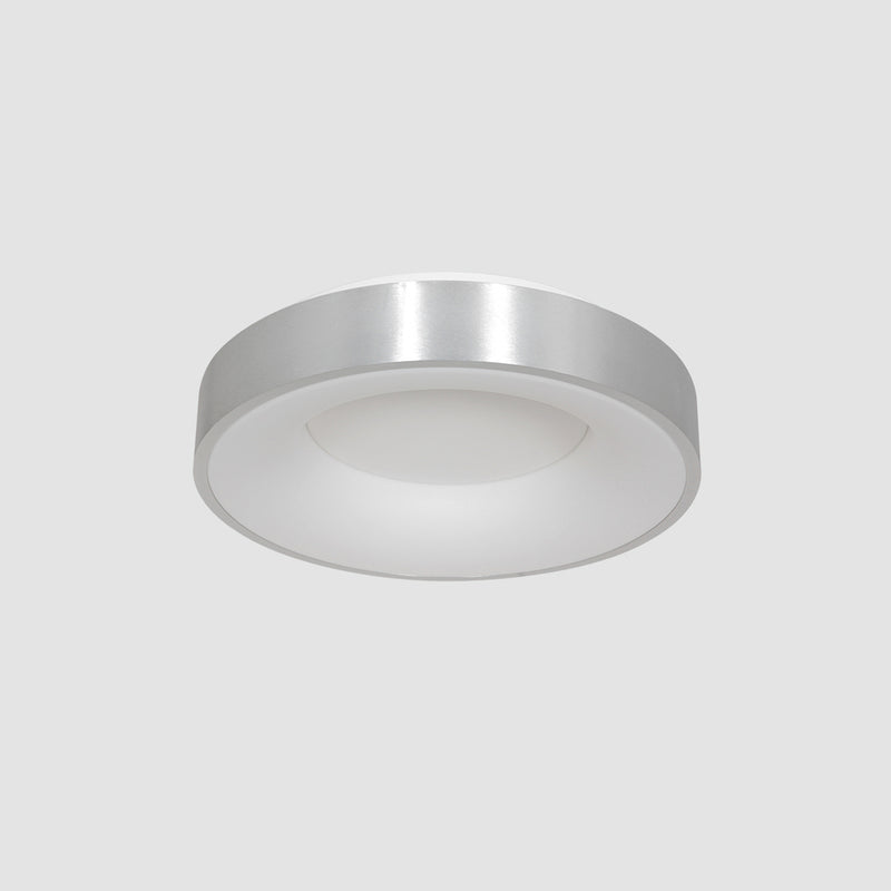 Plafondlamp Ringlede 2562ZI Zilver Ø38cm