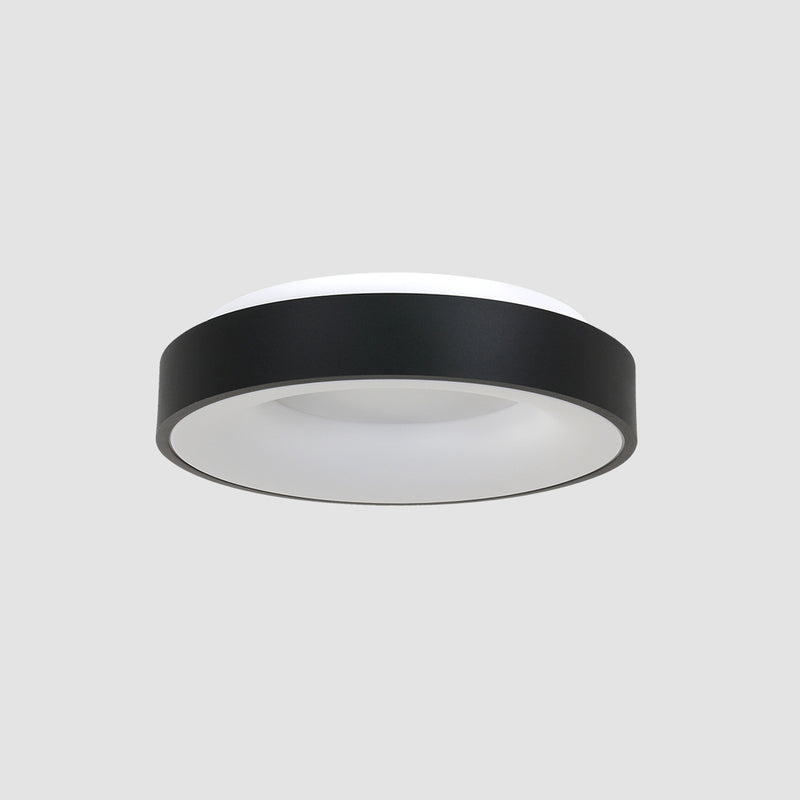 Plafondlamp Ringlede 2562ZW Zwart Ø38cm