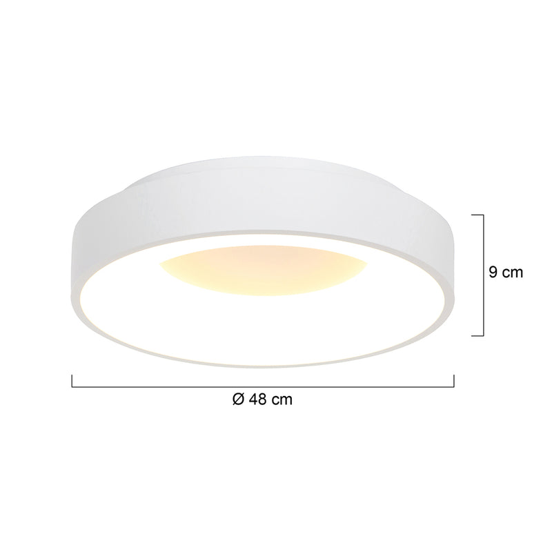 Plafondlamp RInglede 2563W Wit Ø48cm