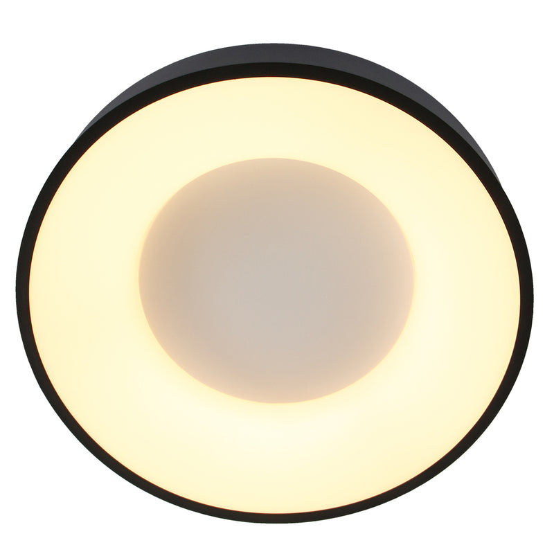 Plafondlamp RInglede 2563ZW Zwart Ø48cm