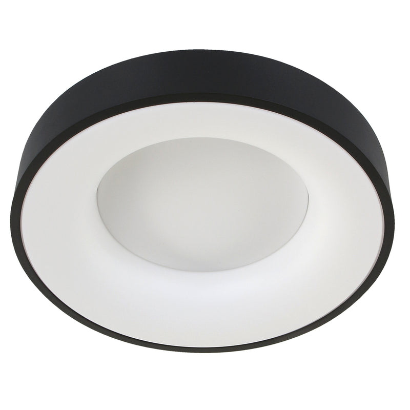 Plafondlamp RInglede 2563ZW Zwart Ø48cm