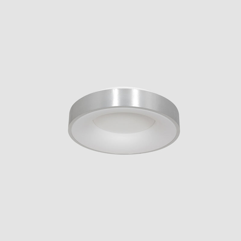 Plafondlamp Ringlede 3086ZI Zilver Ø30cm