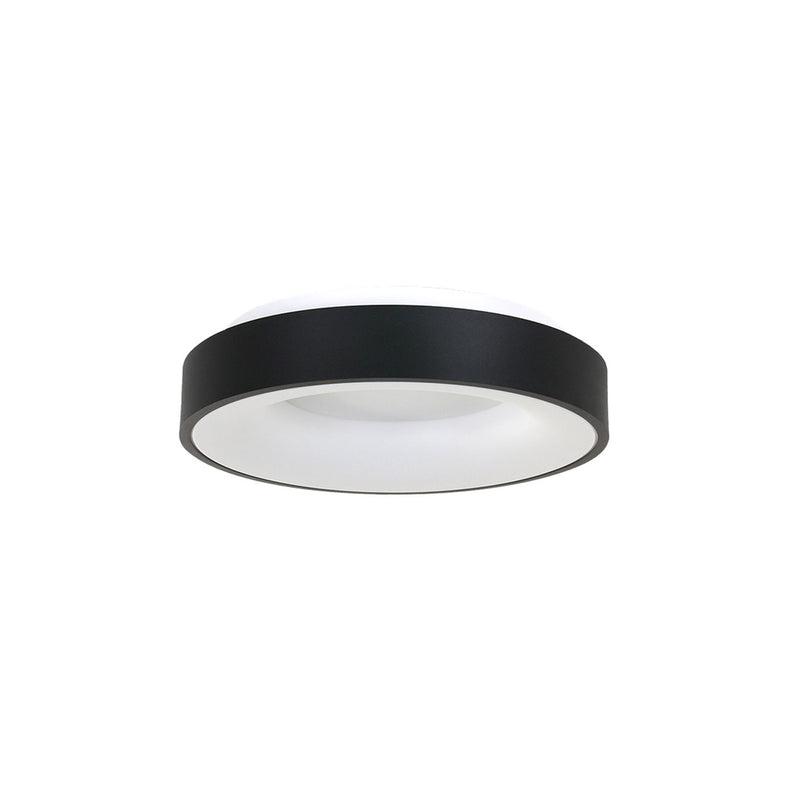 Plafondlamp Ringlede 3086ZW Zwart Ø30cm