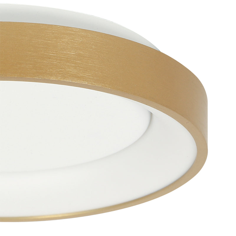 Plafondlamp Ringlede 3691GO Goud dimbaar 2400 Lumen