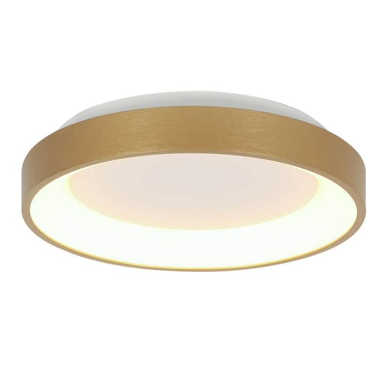 Plafondlamp Ringlede 3691GO Goud dimbaar 2400 Lumen