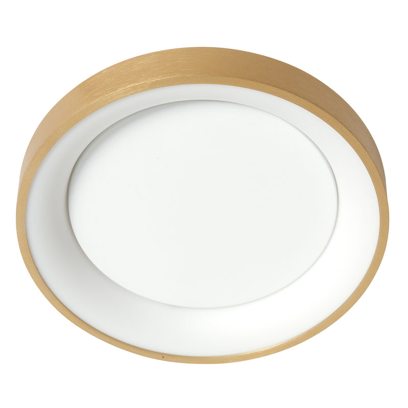 Plafondlamp Ringlede 3691GO Goud dimbaar 2400 Lumen