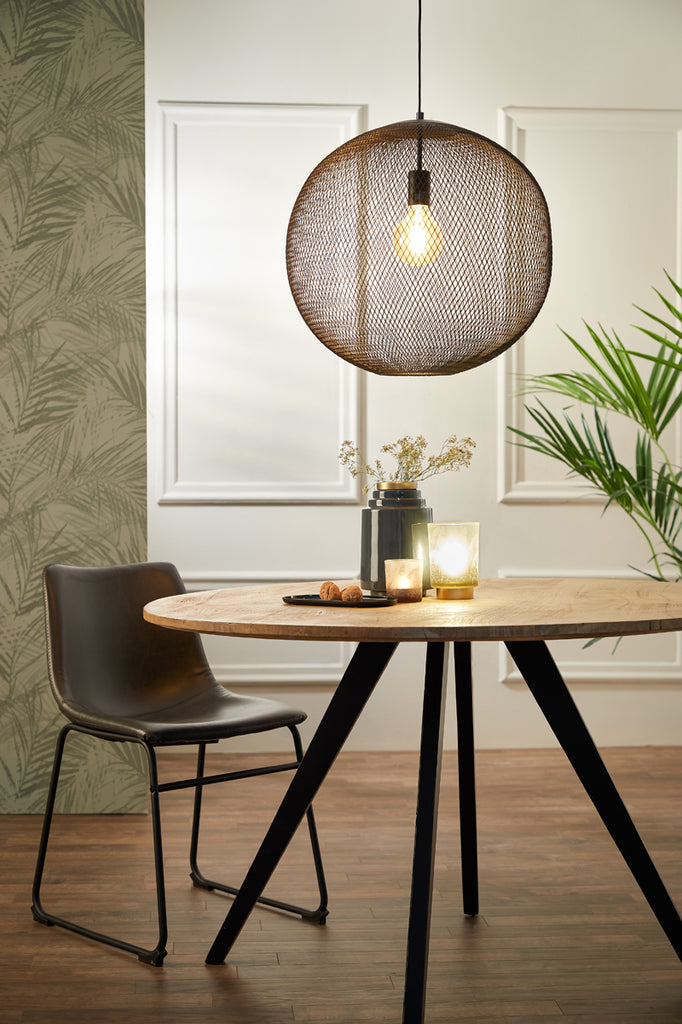 Hanglamp Reilley – Zwart – Ø50cm