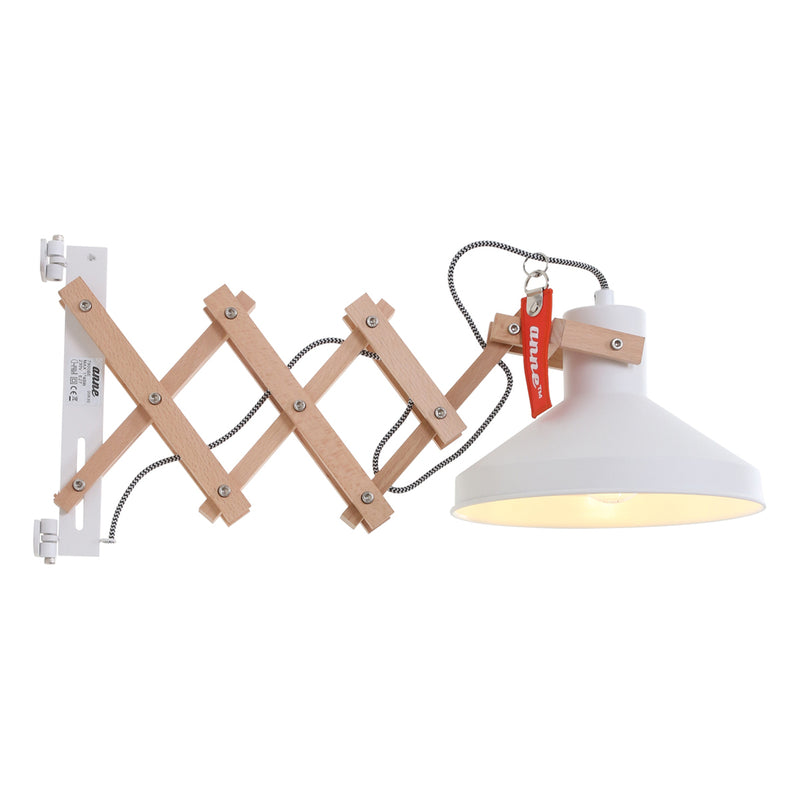 Schaarlamp Woody 7900BE Wit