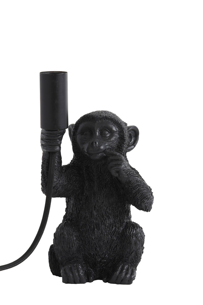 Table lamp E14 13x12,5x23,5 cm MONKEY matt black