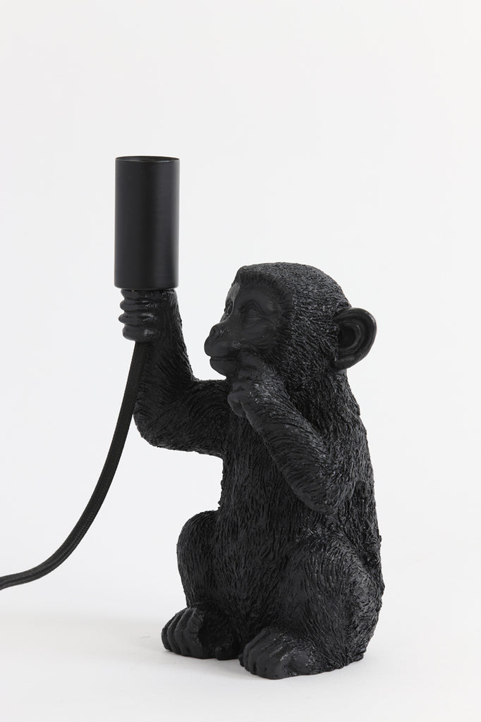 Table lamp E14 13x12,5x23,5 cm MONKEY matt black