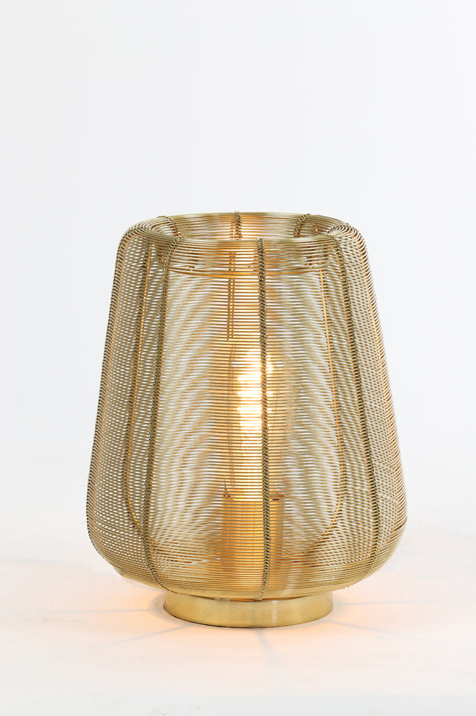 Table lamp 22x26 cm ADETA gold