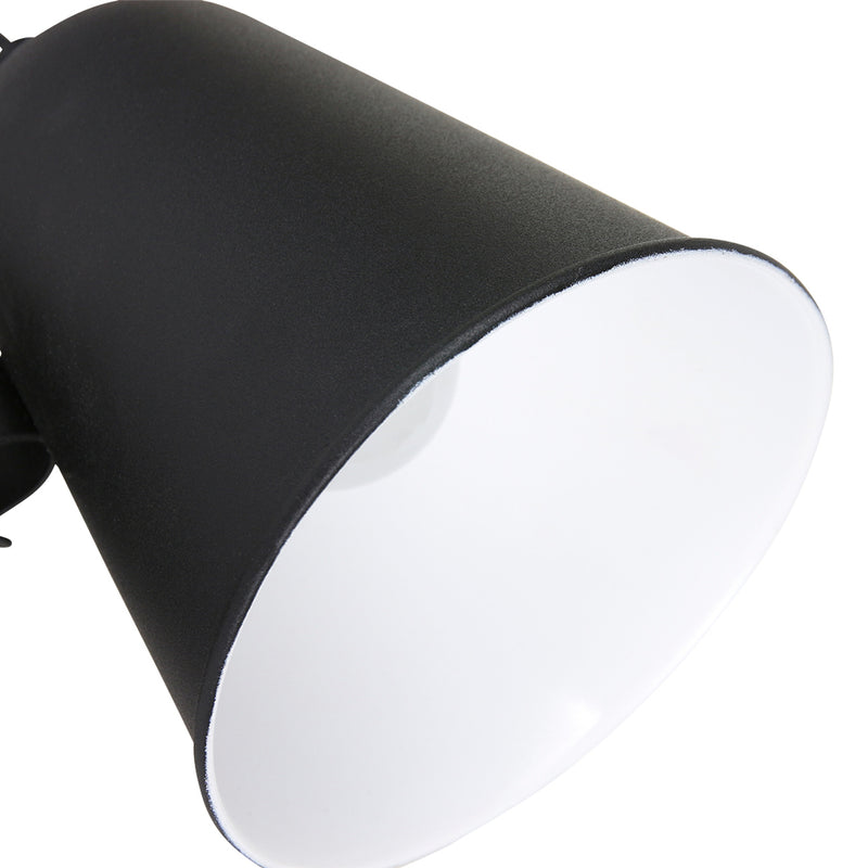 Wandlamp Dolphin 1323ZW Zwart