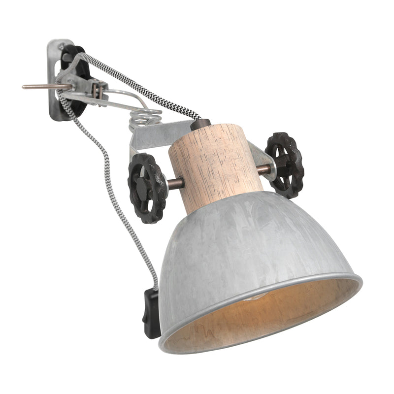 Wandlamp Gearwood 2752NI Nikkel