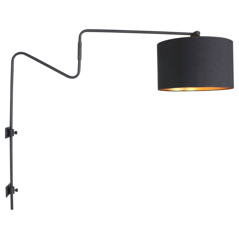 Wandlamp Linstrøm 2131ZW Zwart