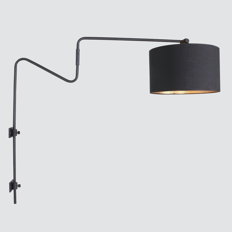 Wandlamp Linstrøm 2131ZW Zwart