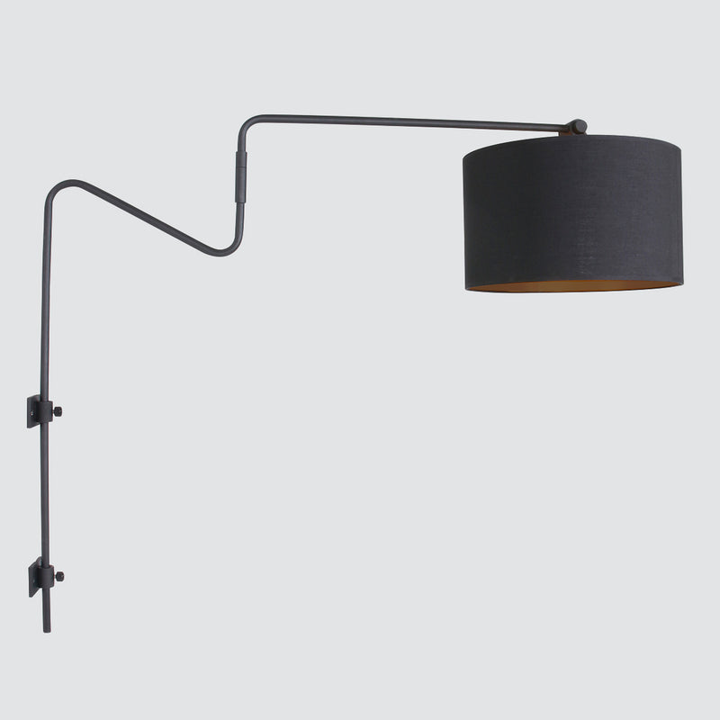 Wandlamp Linstrøm 2131ZW Zwart