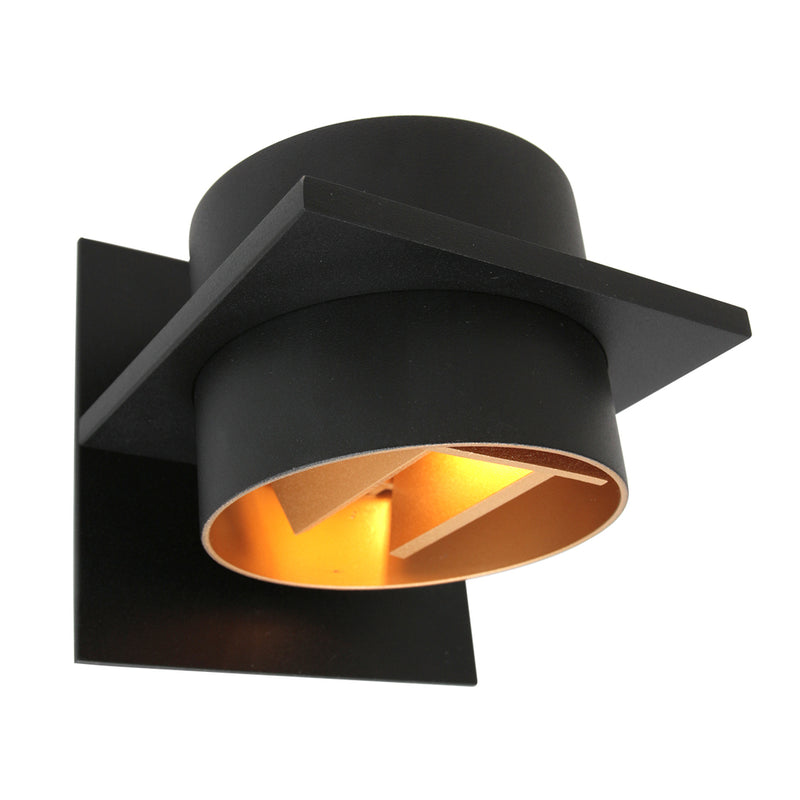 Wandlamp Muro 3366ZW Zwart