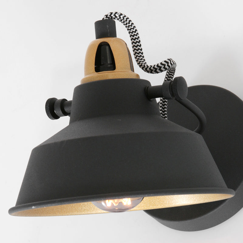 Wandlamp Nové 3326ZW Zwart