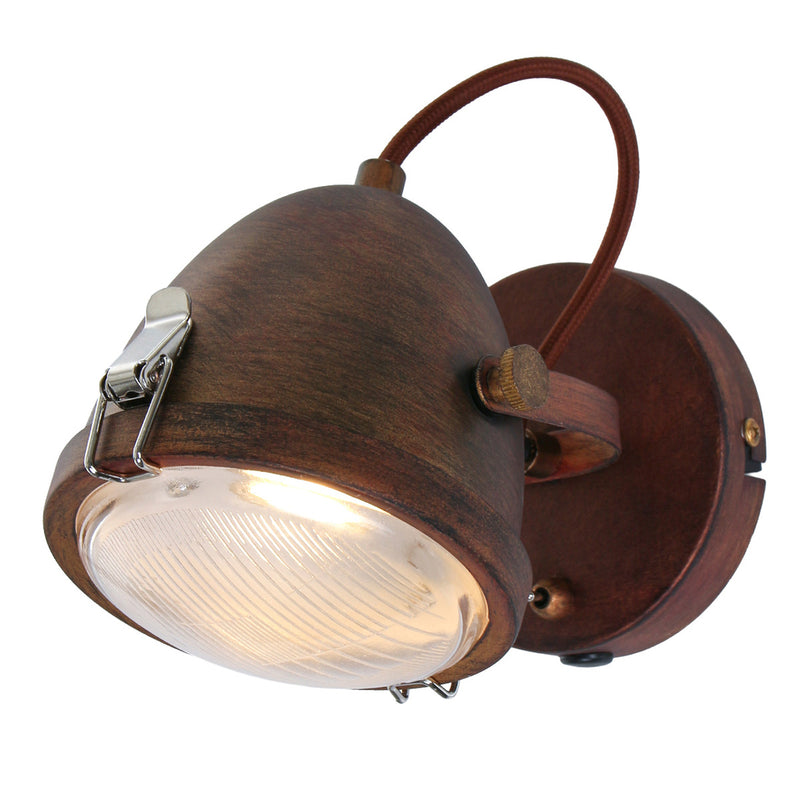 Wandlamp Paco 1311B Bruin