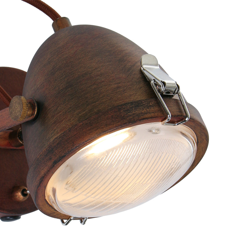 Wandlamp Paco 1311B Bruin