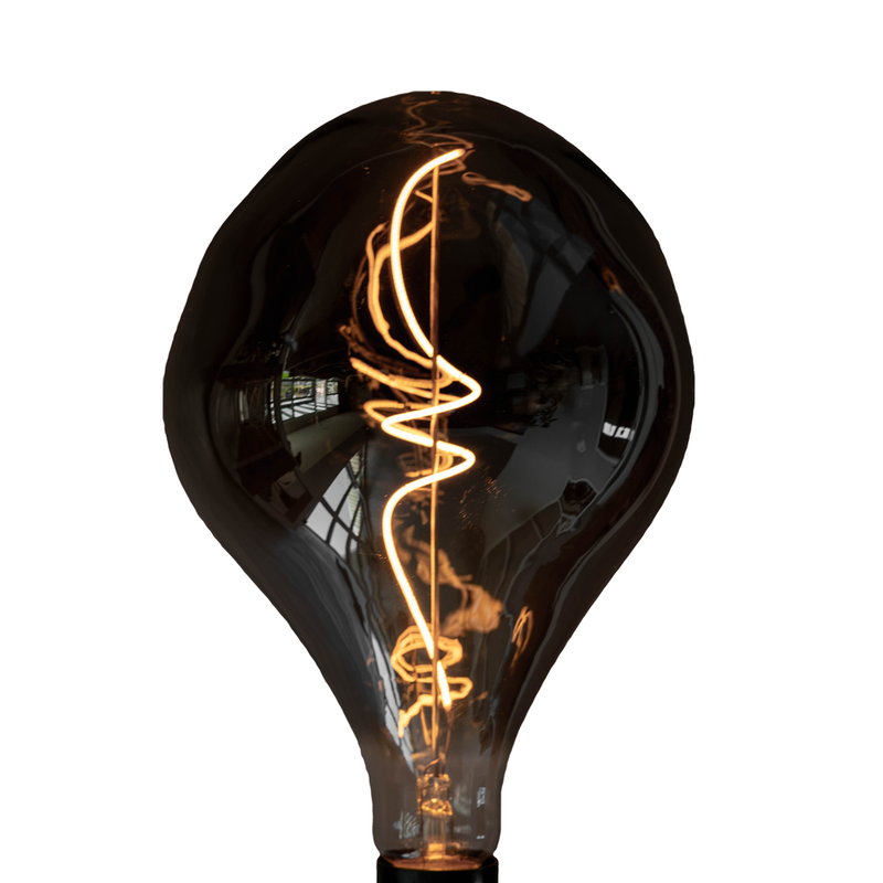 XXL Filament Lamp - Zwart Glas - ET160