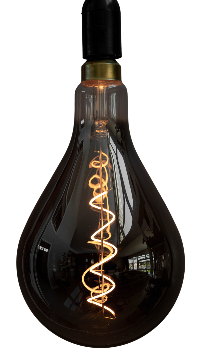 XXL Filament Lamp - Zwart Glas - PS52