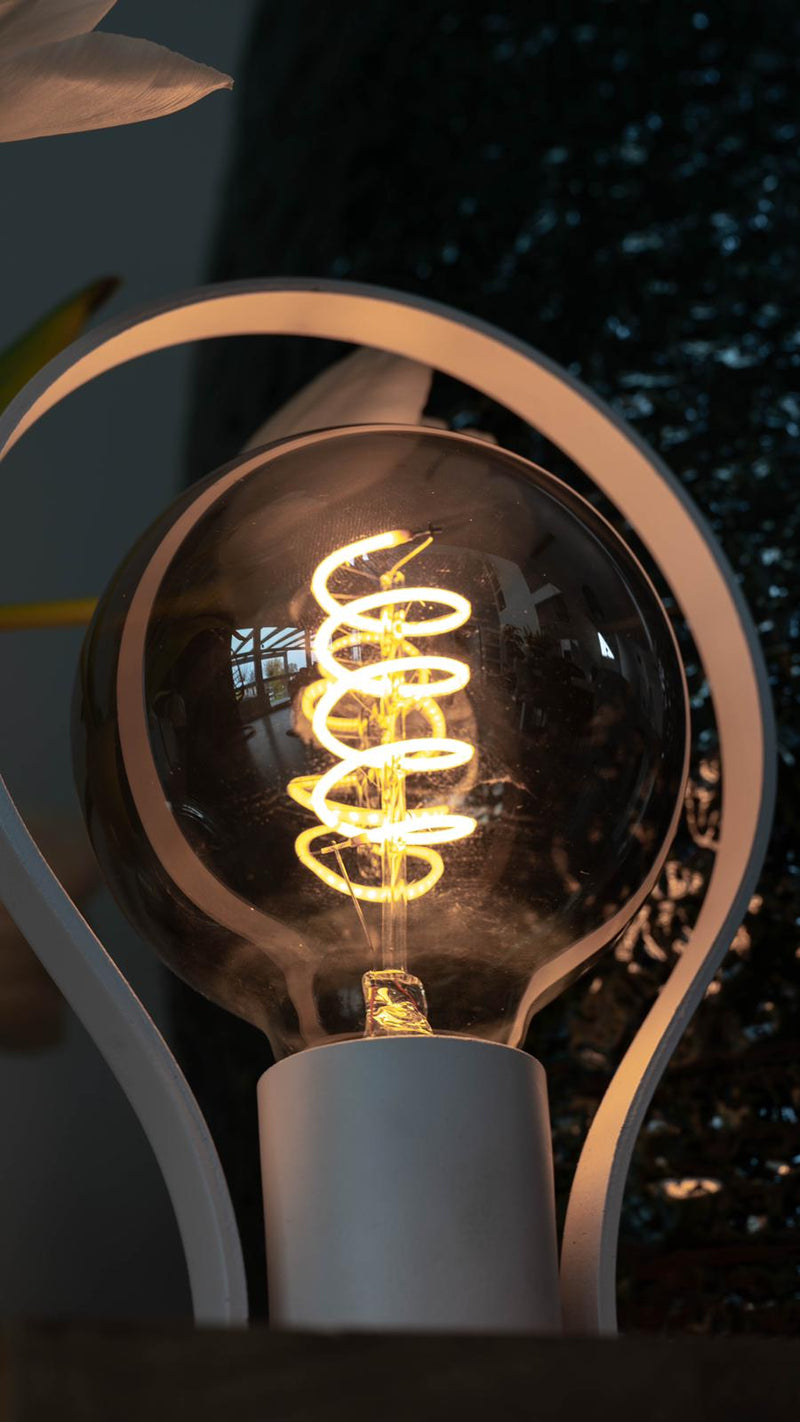 Filament Lamp – Zwart Glas